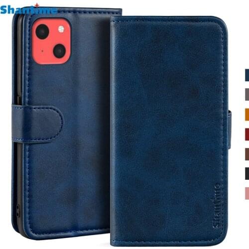 Case For iphone 13 Mini 5.4 Case Magnetic Wallet Leather Cover For iphone 13 Mini 5.4 Stand Coque Phone Cases