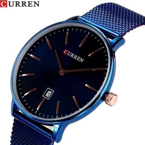 CURREN 8302 Men Stylish Watches Business Watch Simple Fashion Casual Quartz Wristwatch For Men