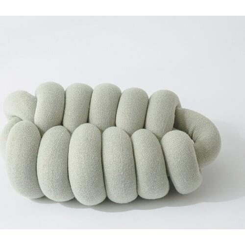 Nordic style Decorative Throw Knot Pillow Ball Cushion Sofa Lumbar Pillows Chair Back Cushion Photography Props Birthday Gift