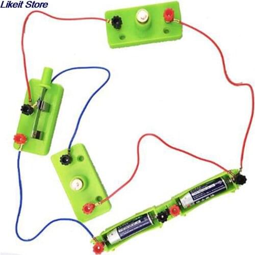 Kids Basic Physics Experiments Electricity Circuit Magnetism Science Experiment Kits Learning Education set Electrical lab