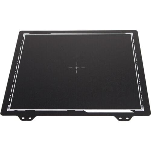 For Ender -3/3S/3Pro/5 3D Printer Double-layer Textured PEI Steel Sheet Powder Coated Build Plate Board Replacement Spare Parts