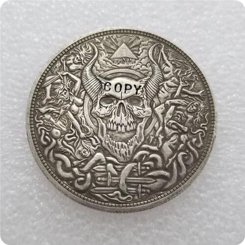 Hobo Nickel CC Morgan Dollar COPY COIN