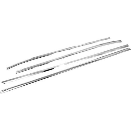 Chrome Side Window Bottom Trim Set for KIA Forte 09-12