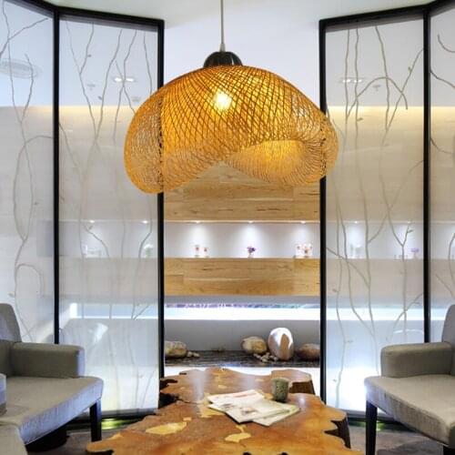 Creative personality new Chinese bamboo Pendant Lights Japanese style light restaurant Nordic art modern simplified lamp ZH ZB45