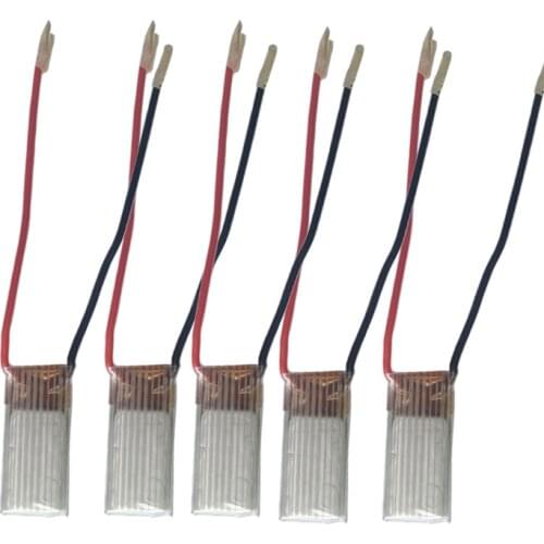 5pcs 3.7V 120mah 20C 1S VOLT 25C Lipo Battery Akku For RC Helicopter
