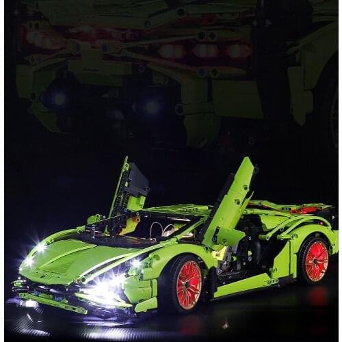 BrickBling Led Light Kit For 42115 Sián FKP 37 Collectible Model (NOT Include Building Bricks)