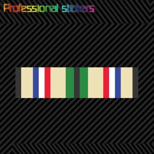 Southwest Asia Service Persian Gulf War Service Ribbon Sticker Desert Stickers for Car, RV, Laptops, Motorcycles