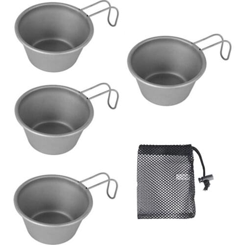 Water Cup 304 Stainless Steel 50ml Camping Drink Mug Portable Foldable Mini Wine Cup for Outdoor Camping Barbecue