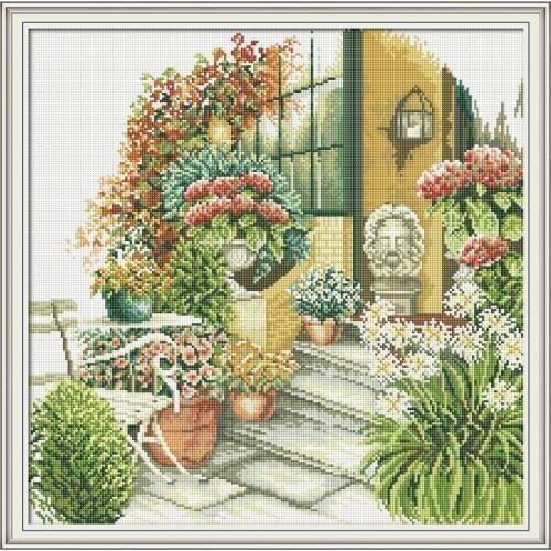 Everlasting Love The Leisurely Courtyard Chinese 5d Diamond Painting Full Square Christmas Decorations For Home Wedding Navidad