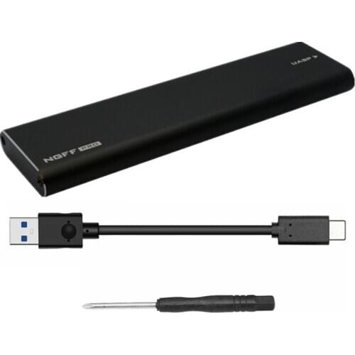 USB 3.1 to M.2 NGFF SSD Mobile Hard Disk Box Adapter Card External Enclosure Case for m2 SATA SSD USB 3.1 2230/2242/2260/2280