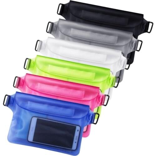 10PCS Waterproof Drift Diving Swimming Bag Underwater Dry Shoulder Waist Pack Bag Pocket Pouch Skiing Snowboard Phone Bags Case