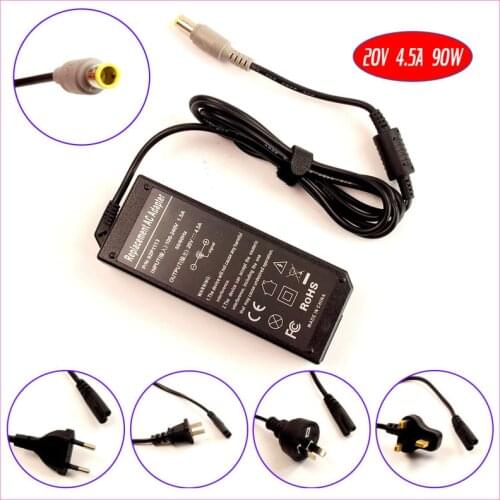 20V 4.5A 90W Laptop Ac Adapter Charger for IBM / Lenovo / Thinkpad T400 T410 T420 T430 T500 T510 T520 T530 T400s T410s T410i