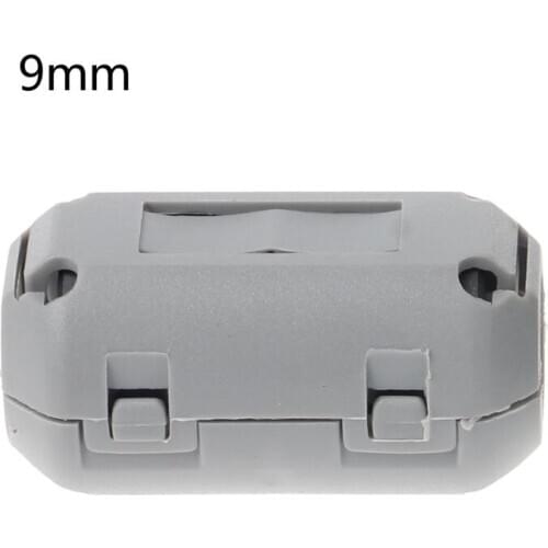 Clip-on Ferrite Choke Ring Cord RFI EMI Noise Suppressor Filter Cable Clip