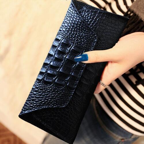 New Fashion 100% Cow Genuine Leather Women Long Wallet Real Leather Female Luxury Organizer Clutch Girl Lady Gift Cash Purse