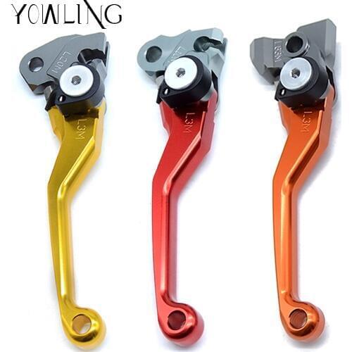 1Pair Brake Clutch Levers for HONDA CRF450R CRF250X CRF450X CRF230F SUZUKI DRZ400S DRZ400SM 2000-2017 150SX/150XC/150XC-W