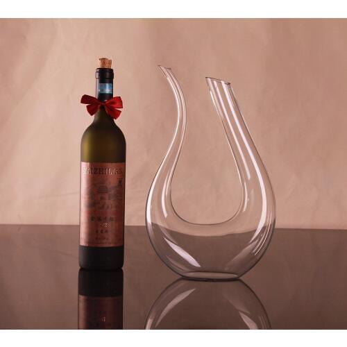 1PC 1500ml Handmade Red Wine Glass Decanter Brandy Decant Set Jug Bar Champagne Water Bottle Drinking Glasses Gift JS 1102