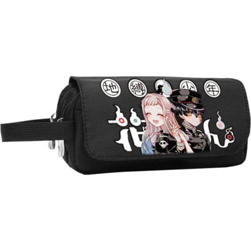 Anime Toilet Bound Jibaku Shounen Hanako-kun Cosplay Pen Bag Stationery Fashion Students High Capacity Pencil Case Storage Gifts