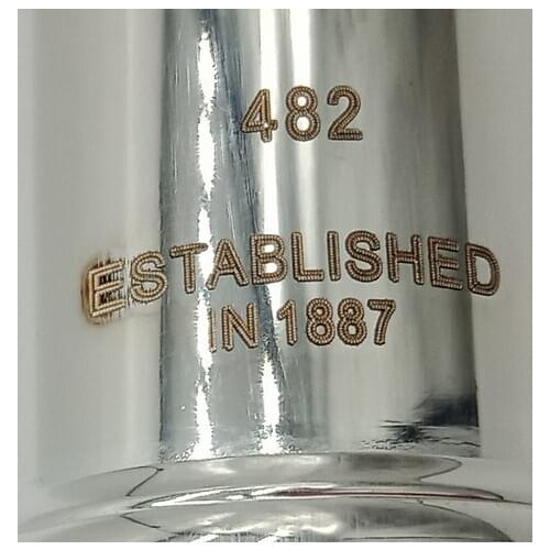 Free Shipping Flute 482 Silver Plated Professional Flute Instrument Intermediate Student Flutes C Leg 16 Holes Closed E Key