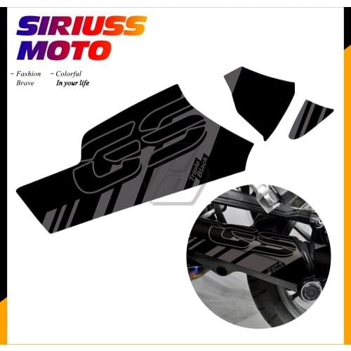 Motorcycle Swingarm Sticker Case for BMW Motorrad R1200GS R1250GS Adventure Triple Black 2013-2021