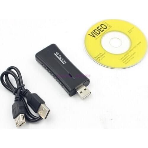 Dhl or fedex 20pcs Portable USB HDMI Video Capture Card USB 2.0 Port HD 1 Way HDMI 1080P Mini Video Capture Aquisition Card