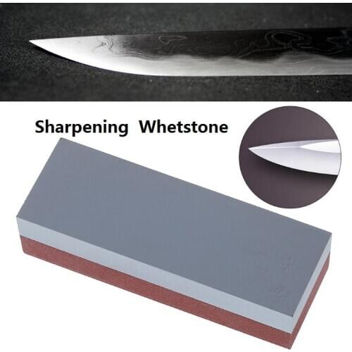 400# 1500# Double Side Knife Amolar Sharpening Pedra Tool Double-sided Whetstone for Sharpening Knives Fishing Hooks Scissors