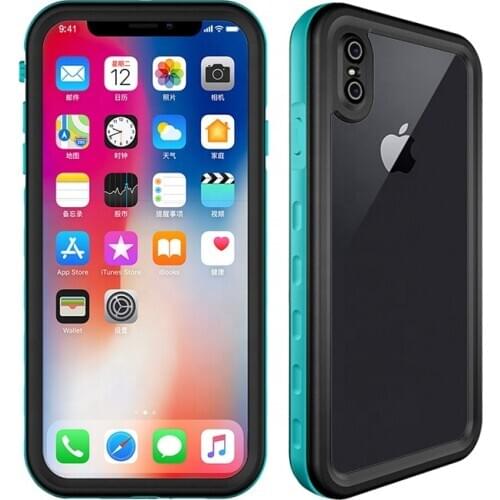 IP68 Waterproof Diving Underwater PC TPU Armor Cover For iPhone Xs Max