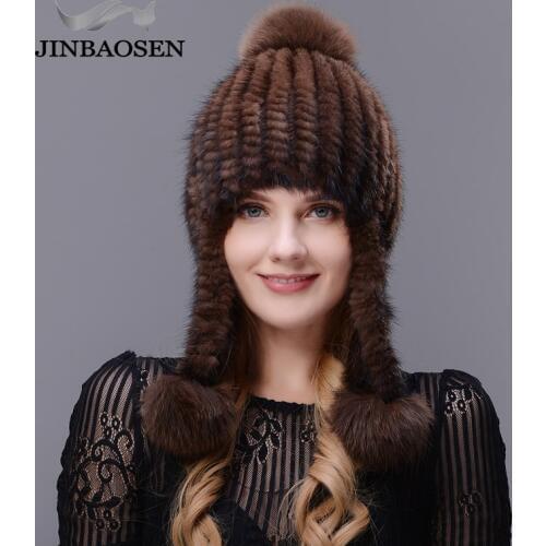 Женские трикотажные шапки JINBAOSEN China At AliExpress