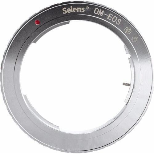 Camera metal converter for OM-EOS Olympus OM Series Lens to EF Mount Lens Adapter Ring for Canon 500D 600D 650D