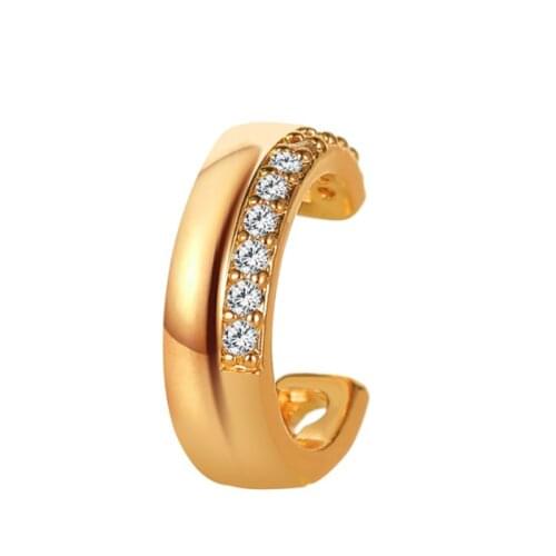 Non Pierced C Shaped Ear Bone Earrings For Women Retro Without Pierced Earcuff Clip Earrings Fake Cartilage Brincos Jewelry