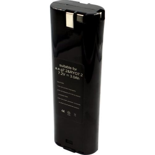 Power tool battery,Ryo 7.2V,3000mAh,Ni-MH,bd102cr,hbd72tr, B72A,B-72A,BD1020,ABS10,ABSE10,AL7
