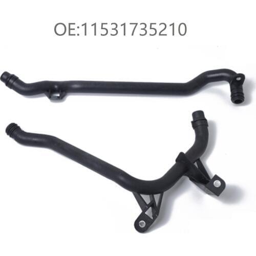 FEELWIND Engine Heater Inlet Coolant Pipe For BMW 323Ci E38 E39 E46 Z3 X3 X5 Z4 11531705210 11537502525