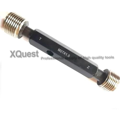 6H Right Hand Metric Screw Thread Plug Gauge Gauges M27 M27X3 M27X2 M27X1.5 fine thread Gage Detection Tool M27X1 M27X0.5