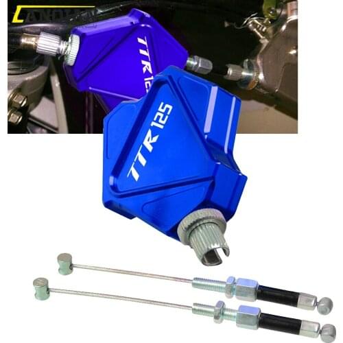 For YAMAHA TTR125 TTR 125 2002-2018 2003 2004 2005 2006 2007 2008 2009 2010 2011 CNC Stunt Clutch Lever Easy Pull Cable System