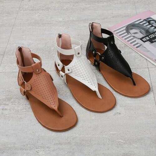 Summer Womens Sandals Fashion Rhinestone Fat Bottom Female Clip Toe Shoes Outdoor Beach Ladies Sandal Woman New Plus Size
