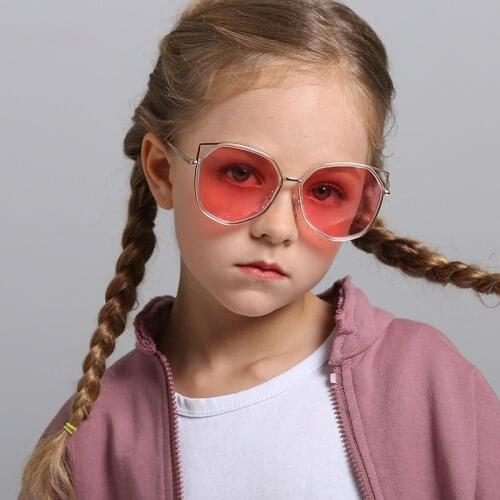 Fashion Children Polarized Sunglasses Alloy Vintage Unisex Riding Kids Boys Girls Sun Glasses Cool Outdoor Eyewear UV400 3058