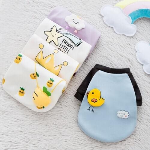 Puppy Dog Cat Hoodie Sweatshirt Winter Pet Clothes for Small Dogs French Bulldog Pug Coat Jacket Dogs Pets Clothing Suit