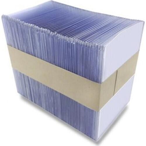 25pcs/Set For 1mm Card Acrylic Hard Clear Plastic Protector Containers case For Token Board Game Cards Collection Holder Boxes