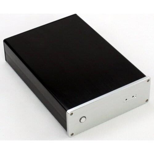 AK4495SEQ+WM8805 DAC Full Aluminum Enclosure Mini AMP Case Preamp Box Audio Amplifier Chassis New