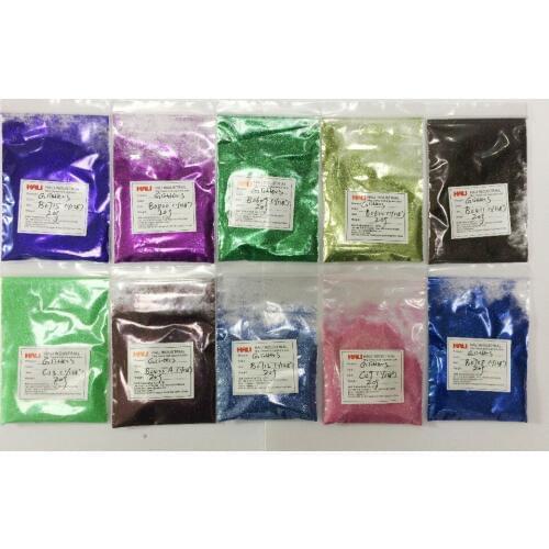 Glitter powder,glitter pigment,glitters,10 colors a lot.1lot=10*20g,free shipping,item:B0708,C13,C09,B0712,B0405A