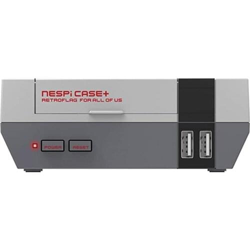 Retroflag Raspberry pi case NESPi Case Plus with Safe Shutdown for Raspberry Pi 3 B+ (B Plus)