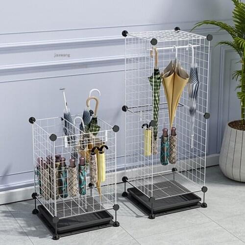 Home Furniture Classroom Umbrella Stands Office Hotel Lobby Umbrella Bucket Hallway Porch Storage Shelf for Hanging Umbrellas