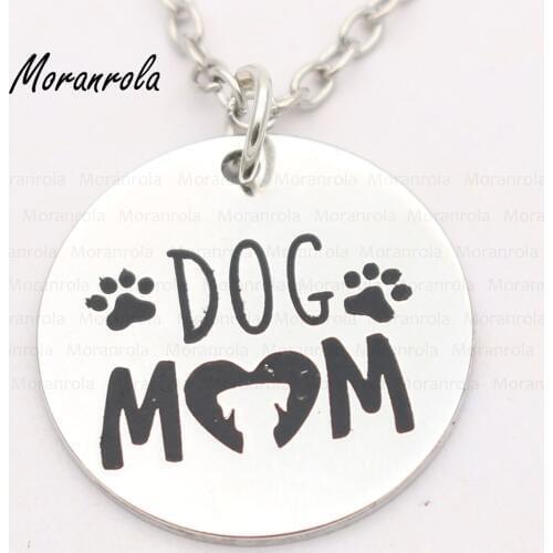 New arried "Dog mom "dog lover Copper necklace &Keychain,charm,Dogs Funny jewelry Dog Mom necklace dog mama charm Fur mom