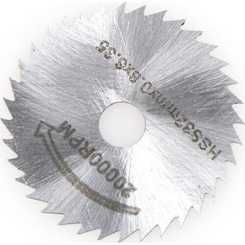 6pcs Mini HSS Circular Saw Blade Rotary Tool For Dremel Metal Cutter Power Tool Set Wood Cutting Discs Drill Mandrel Cutoff