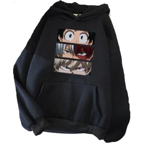 My Hero Academia Hoodies Men/women Fashion 2021 Cotton Hip Hop Streetwear Harajuku My Hero Academia Mens Hoodies Sweasthirt