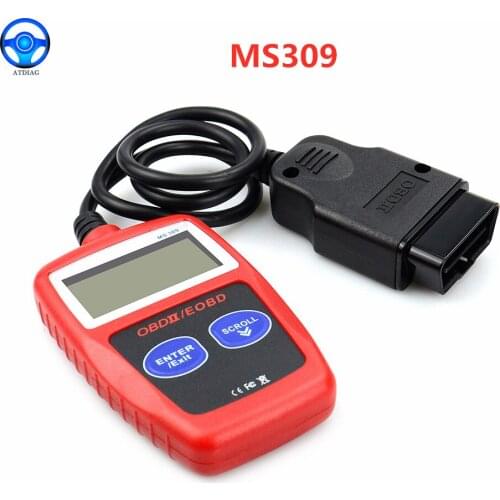 MS309 OBD2 Scanner Multi-languages Automotive Scanner Engine Diagnostic Tool ODB 2 EOBD MS309 Auto Diagnostic Scan Tool