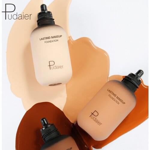 Pudaier Makeup Skin Evolution Liquid Foundation Oil-control Face Make up Concealer Brighten Highlighter Bronzer Corrector Cream