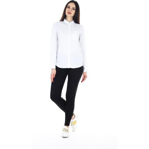 S-family Womens White Shirts