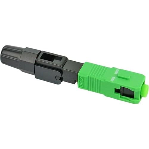 SC APC Fiber Optic Fast Connector Adapter, High Quality SC Quick cold connector for Cold Splice Special Set, 100PCS/Lot