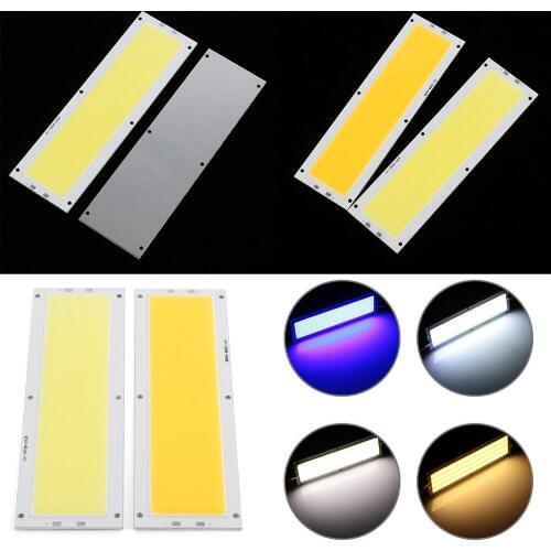 20W LED Beads Chips Cold/Natural / Warm White Blue Strip Lamp 12V-14V COB Chip LED Panel Light For DIY LED Decor