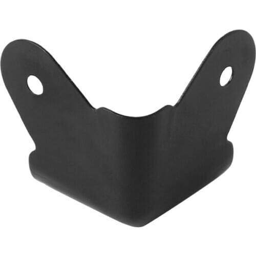 4PCS Speaker Corners Metal Angle Rounded Protector Guitar Amplifier Stage Cabinets Accessories Black A9LC